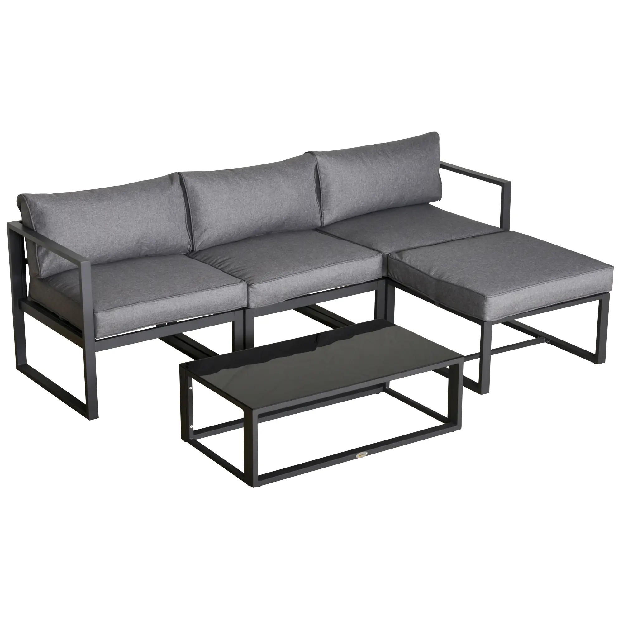 5 Pieces Outdoor Patio Furniture Set