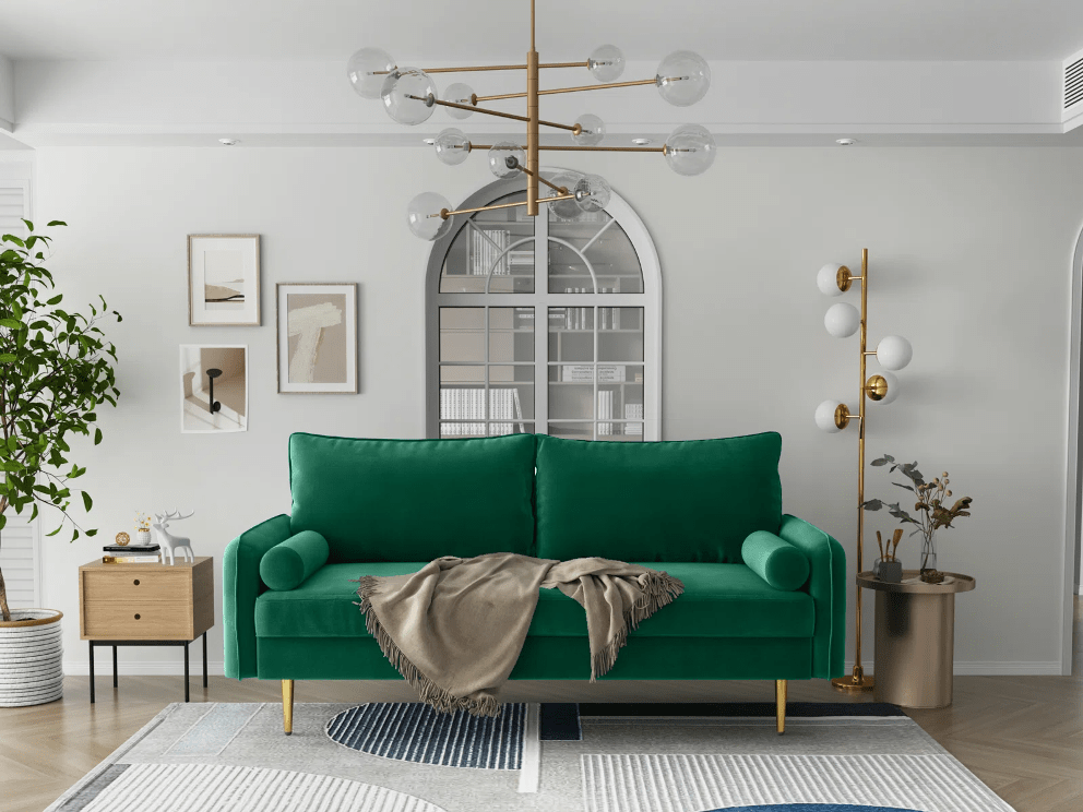 Chelsea velvet sofa