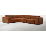 Lecce Leather Modular Couch Set